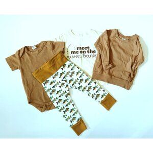 Custom Boutique 12-18-24 Fishing Meet Me On The Banks Tee Bodysuit Pants